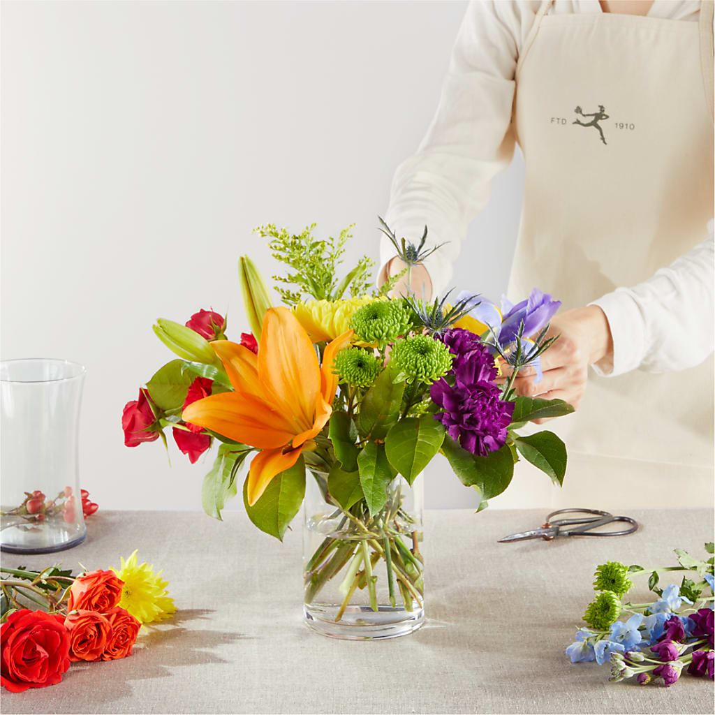 Summer Spectra - A Florist Original – BUSSE AND RIECK FLOWERS PLANTS & GIFTS, Kankakee IL