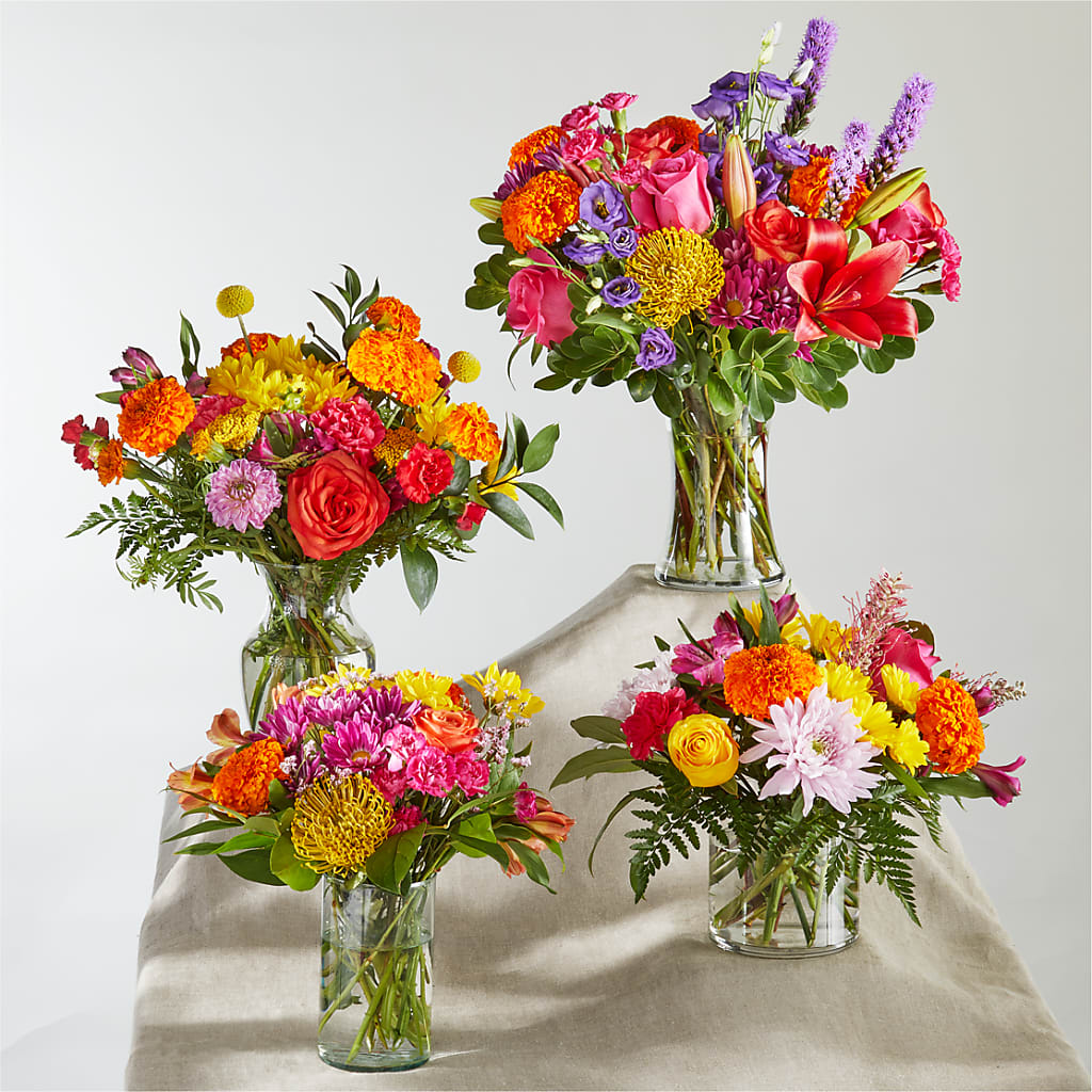 Feast of Color – A Florist Original – BUSSE AND RIECK FLOWERS PLANTS & GIFTS, Kankakee IL