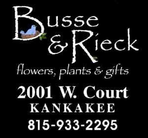 GIFT CERTIFICATE – BUSSE AND RIECK FLOWERS PLANTS & GIFTS, Kankakee IL