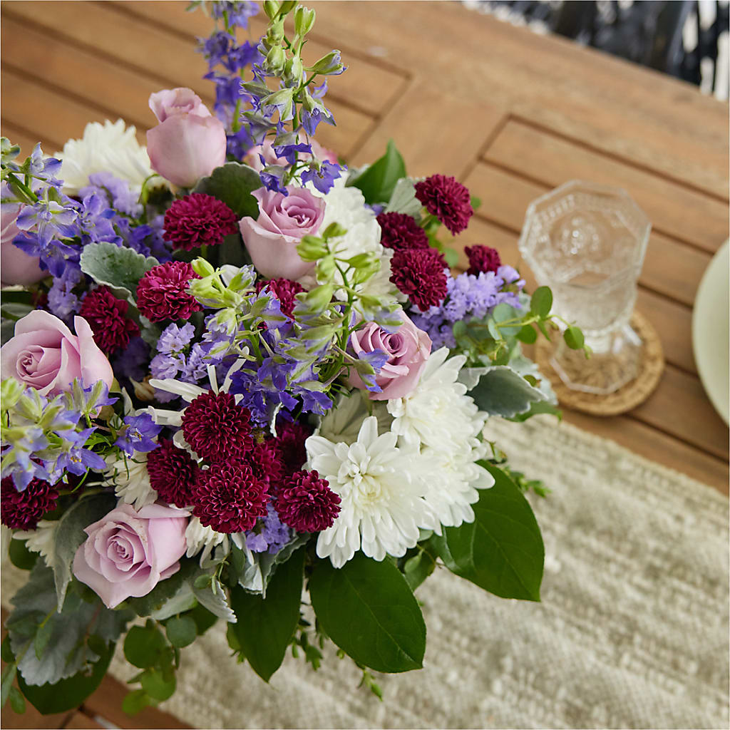 Violet Frost Bouquet – BUSSE AND RIECK FLOWERS PLANTS & GIFTS, Kankakee IL