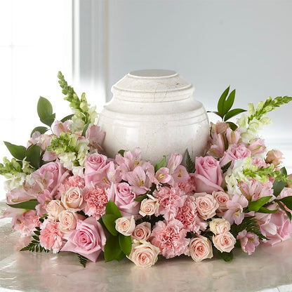Blooms of Hope Cremation Adornment – BUSSE AND RIECK FLOWERS PLANTS & GIFTS, Kankakee IL