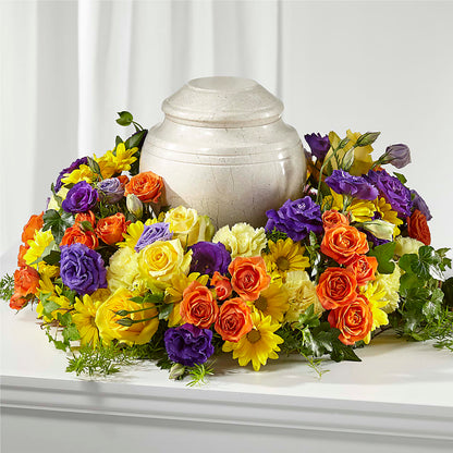 Blossoms of Remembrance Cremation Adornment – BUSSE AND RIECK FLOWERS PLANTS & GIFTS, Kankakee IL