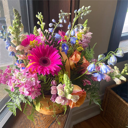 Garden of Life Basket – BUSSE AND RIECK FLOWERS PLANTS & GIFTS, Kankakee IL