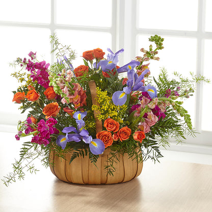 Garden of Life Basket – BUSSE AND RIECK FLOWERS PLANTS & GIFTS, Kankakee IL