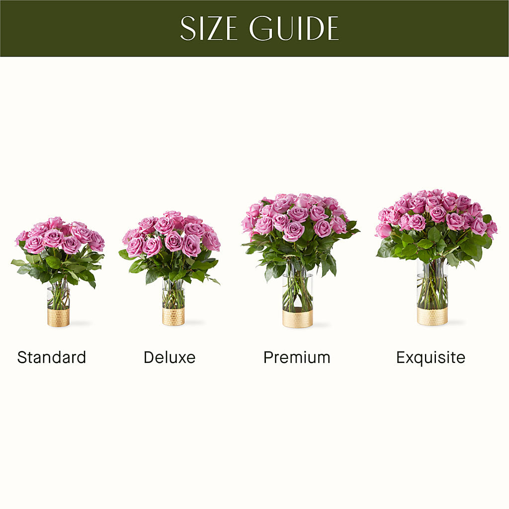 Secret Admirer Lavender Rose Bouquet – BUSSE AND RIECK FLOWERS PLANTS & GIFTS, Kankakee IL