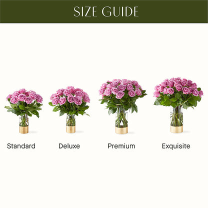 Secret Admirer Lavender Rose Bouquet – BUSSE AND RIECK FLOWERS PLANTS & GIFTS, Kankakee IL