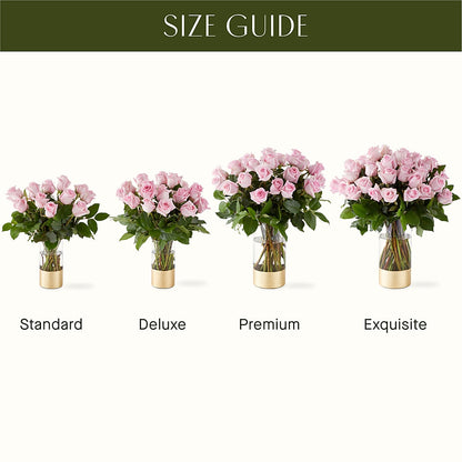 Picture Perfect Pink Rose Bouquet – BUSSE AND RIECK FLOWERS PLANTS & GIFTS, Kankakee IL