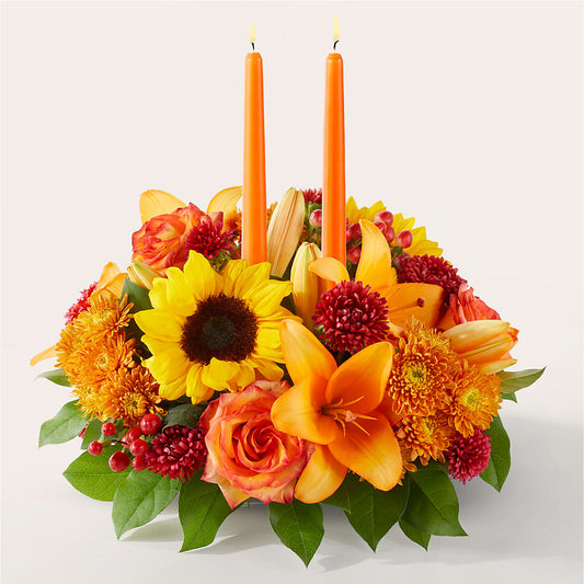 Grateful Centerpiece – BUSSE AND RIECK FLOWERS PLANTS & GIFTS, Kankakee IL