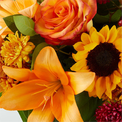 Grateful Centerpiece – BUSSE AND RIECK FLOWERS PLANTS & GIFTS, Kankakee IL