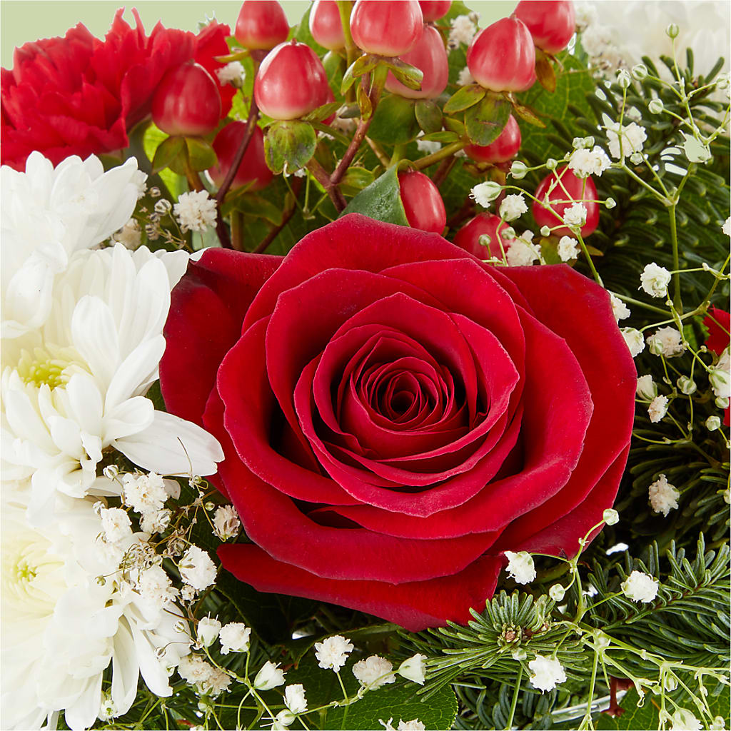 Chance of Flurries Bouquet – BUSSE AND RIECK FLOWERS PLANTS & GIFTS, Kankakee IL