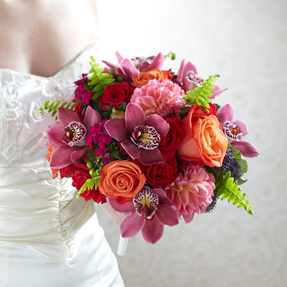 Brilliant Blossoms Bouquet – BUSSE AND RIECK FLOWERS PLANTS & GIFTS, Kankakee IL