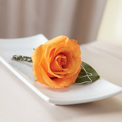 Lifetime of Love Boutonniere – BUSSE AND RIECK FLOWERS PLANTS & GIFTS, Kankakee IL