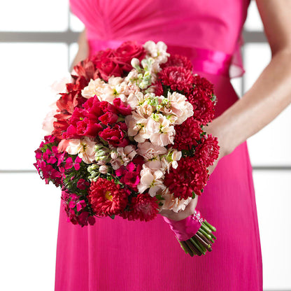 Pink Effervescence Bouquet – BUSSE AND RIECK FLOWERS PLANTS & GIFTS, Kankakee IL