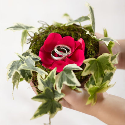 Lila Rose Ring Nest – BUSSE AND RIECK FLOWERS PLANTS & GIFTS, Kankakee IL