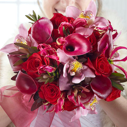 Heart of Hearts Bouquet – BUSSE AND RIECK FLOWERS PLANTS & GIFTS, Kankakee IL