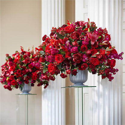 Love & Honor Arrangement – BUSSE AND RIECK FLOWERS PLANTS & GIFTS, Kankakee IL