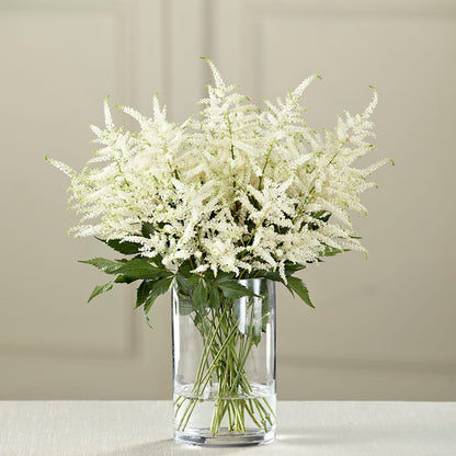 White Astilbe Bouquet – BUSSE AND RIECK FLOWERS PLANTS & GIFTS, Kankakee IL